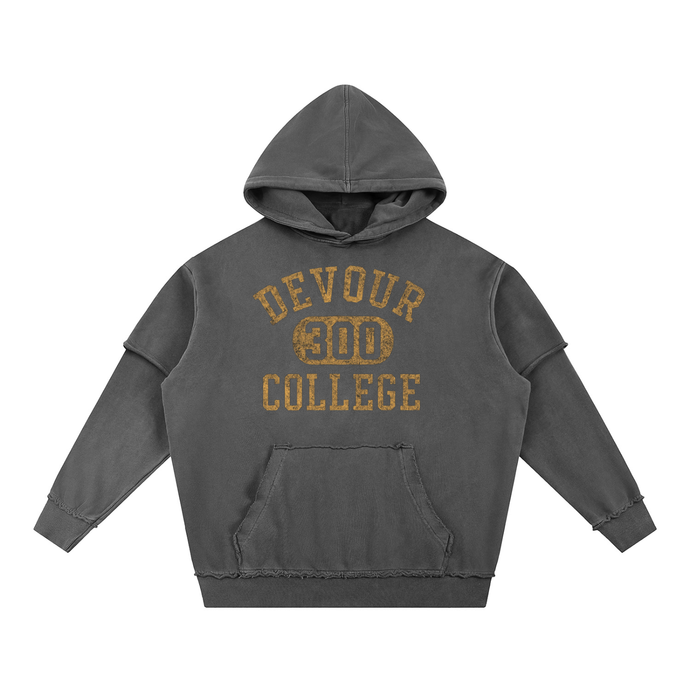 Devour College Hoodie (Dark Grey) – Devour Supply